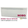 Kép 1/6 - NOBO FJORD NFC4N 1500W-os fűtőpanel cserélhető vezérlővel