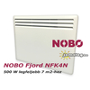 Kép 1/6 - NOBO FJORD NFC4N 500W-os fűtőpanel cserélhető vezérlővel