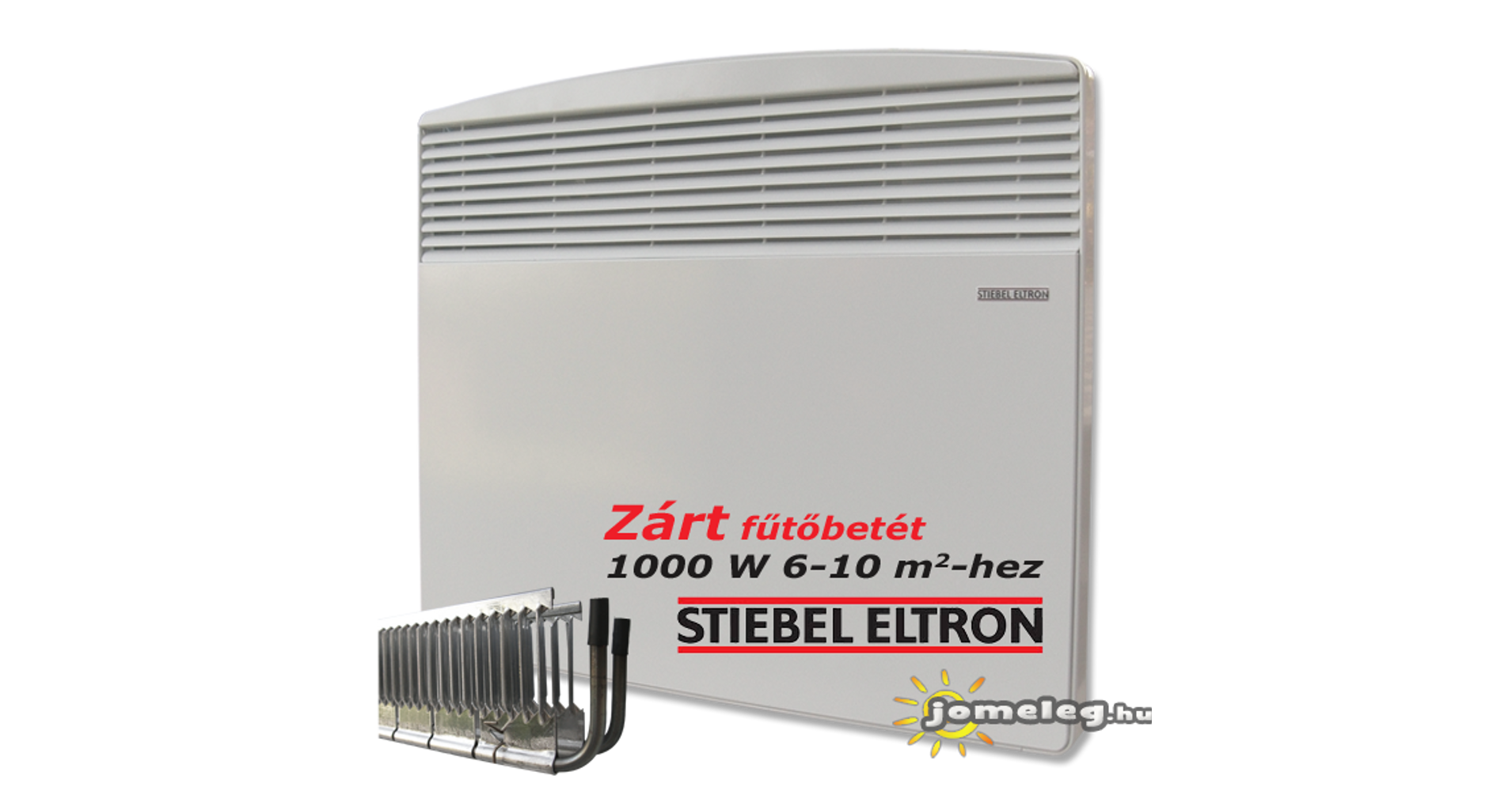 Villanyradiátor - elektromos radiátor 6-10 nm-hez STIEBEL