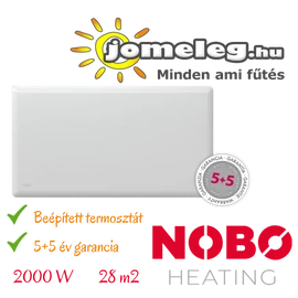 NOBO Tromso elektromos fűtőpanel 2000W
