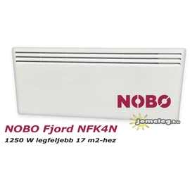 NOBO FJORD NFC4N 1250W-os fűtőpanel cserélhető vezérlővel