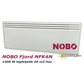NOBO FJORD NFC4N 1500W-os fűtőpanel cserélhető vezérlővel