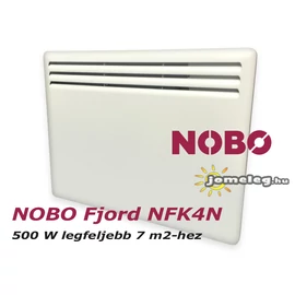 NOBO FJORD NFC4N 500W-os fűtőpanel cserélhető vezérlővel