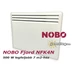 NOBO Fjord NFK4N 05   (500 W) elektromos fali fűtőpanel (új modell)